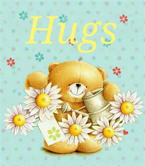 Hugs Cute Friends Hugs Adorable Friendship Quotes Cute Quotes Teddy