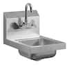 Amgood In X In Stainless Steel Hand Sink Commercial Wall Mount