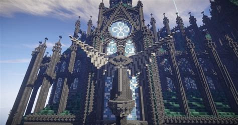 Prismarine Cathedral Minecraft Building Inc