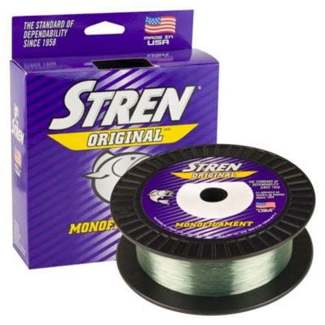 Stren Original Lo Vis Green Lb Kg Monofilament Fishing Line