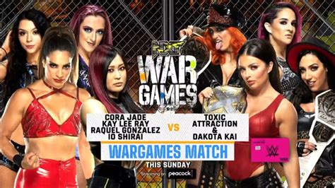 Wwe Nxt Wargames Team Advantages Revealed Title Match Announced