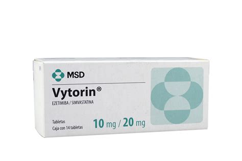 Comprar Vytorin Mg Con Tabletas En Farmalisto Colombia