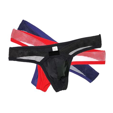 Bragas Sexuales Para Hombre Tanga De Seda De Hielo Gay Gaff Bikini Ropa Interior Nuevo 2023