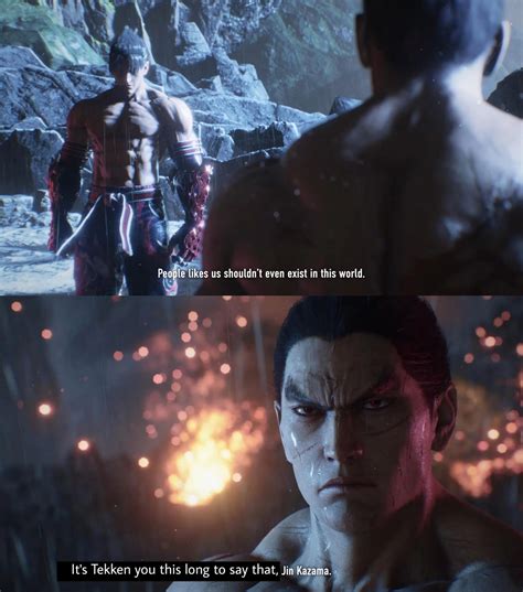 I Guess Kazuya Cant Reject The Dad Gene Either Rtekken