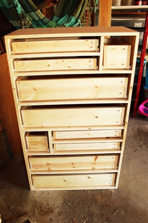 DIY Retro Rainbow Wooden Dresser