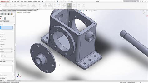 Tutorial De Solidworks Ensamble Vista Explosionada Torniller A