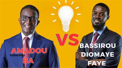 Bassirou Diomay Faye Vs Amadou Ba Youtube