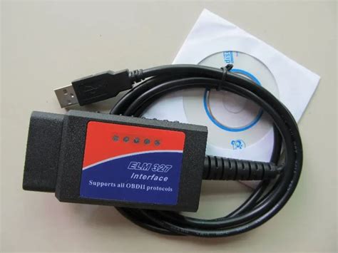 Herramienta De Escaneo Obd Elm V Cable De Interfaz Usb De