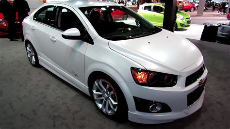 Chevy Sonic White Car