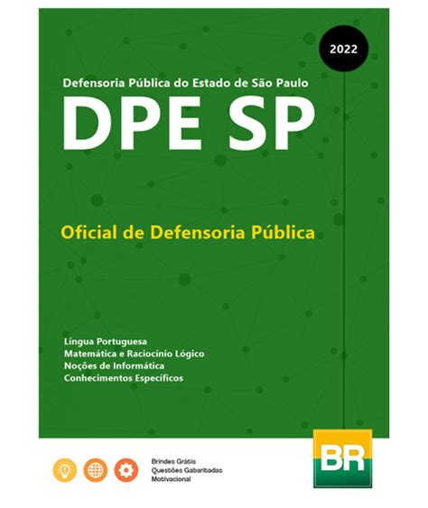 Apostila Dpe Sp 2023 Oficial De Defensoria Pública Balcão De Concursos