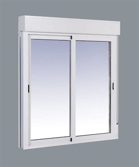 Ventana Aluminio Corredera Con Persiana PVC 10001155 2h Y Mosquitera