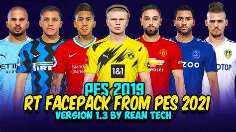 Pes Rt Facepack From Pes V By Rean Tech