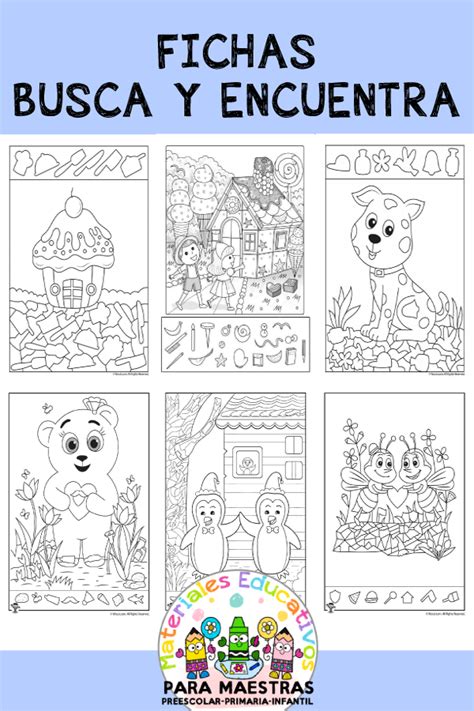 Fichas Busca Y Encuentra Descarga