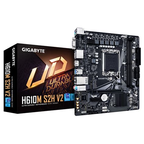 H610m S2h V2 Rev 10 Key Features Motherboard Gigabyte Global