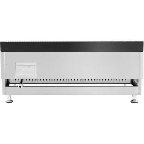 Plancha Gaz Naturel En Inox Grill Professionnel Cm Zones De