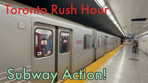 Toronto Ttc Ossington Subway Station At Rush Hour W Shiny Wrap T1 8