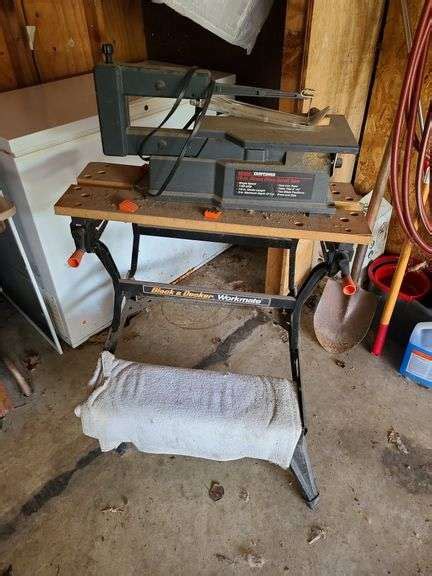 Craftsman Scroll Saw Includes Work Mate Bench Schmid Auction