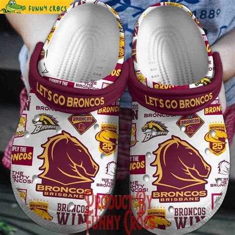 Brisbane Broncos Logo Crocs Shoes Discover Comfort And Style Clog