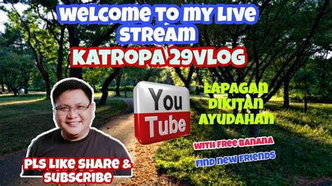 Jan Live Lapagan Dikitan Tamsak Premiere With Free Banana Youtube