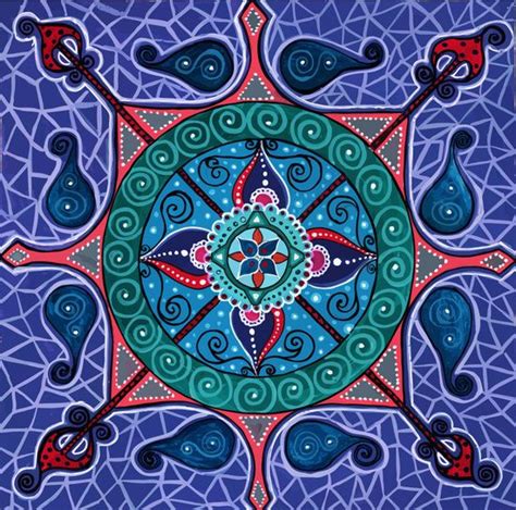 Mandala Art Print By Mawilda Society6 Mosaic Designs Mandala Art