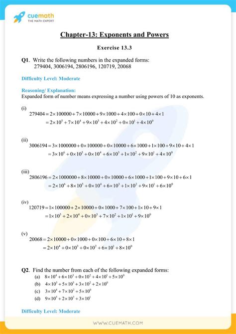 Ncert Solutions Class Maths Chapter Exponents And Powers