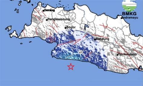 Gempa Dangkal M Getarkan Sukabumi Dan Cianjur Indoposco