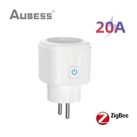 A Ue Plug Zigbee Prise Intelligente Eu A A Moniteur D