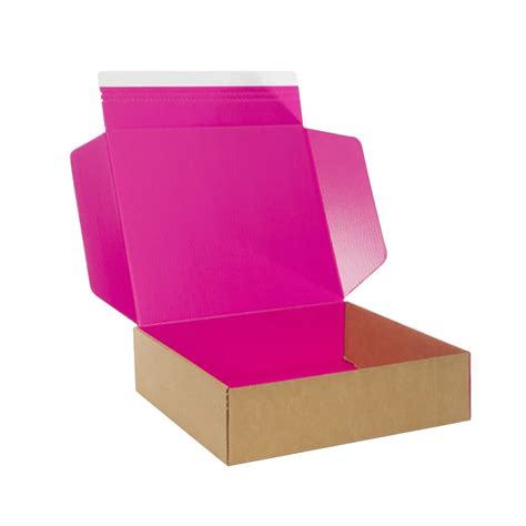 Custom Self Seal Adhesive Packaging Boxes Easy Tear Strip Zipper ...