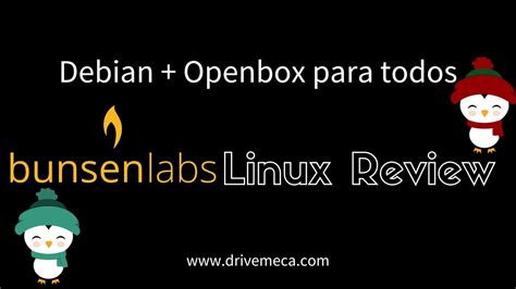 Bunsenlabs Linux Beryllium Review Debian Openbox Para Todos Youtube