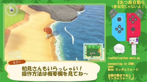 【あつ森】プログラムがゲームを遊ぶ配信（鋭意開発中！） 687 Youtube