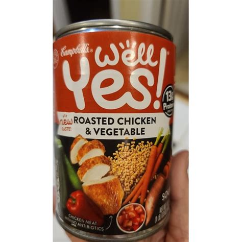 Campbells Well Yes Roasted Chicken And Vegetable Food Library Shibboleth