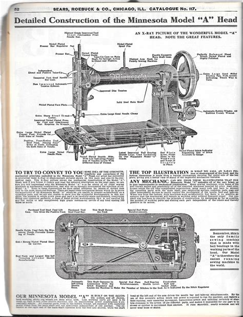 Sewing Machine Antique Treadle Diagram Treadle 1891 Silai Co