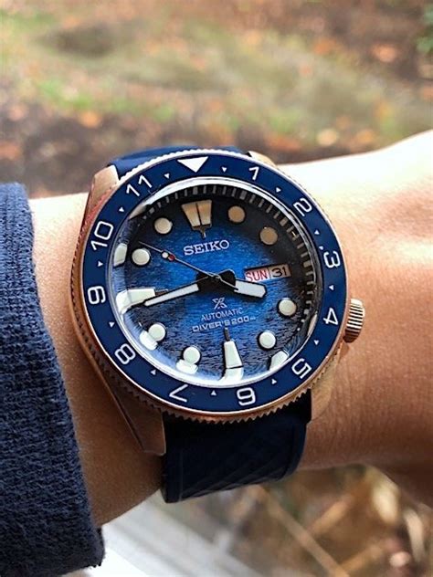 Ct690 Flat Ceramic Bezel Insert Deep Ocean Blue Skx007srpd