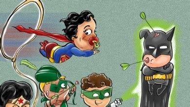 Cartoon Baby Super Heroes Cartoon