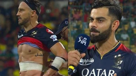 Ipl Virat Kohli Reveals When Will Faf Du Plessis Return To