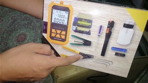 ALAT-ALAT PRAKTEK TKJ FIBER OPTIK TOOLS KIT 2023. - YouTube