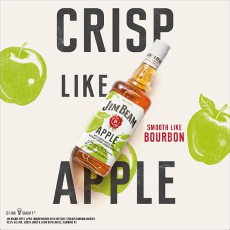 Jim Beam Apple Bourbon Whiskey 1 75 L Frys Food Stores