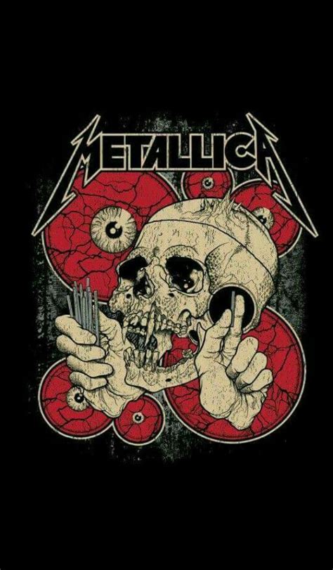 Pin Auf Music Artworks Metallica Kunst Kunst Poster Rockmusik