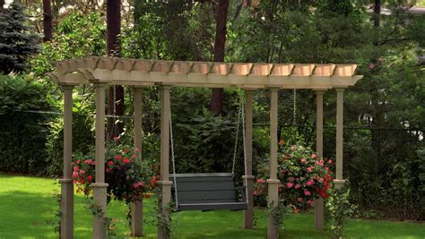 How to Build a DIY Pergola Swing Set in Your Backyard