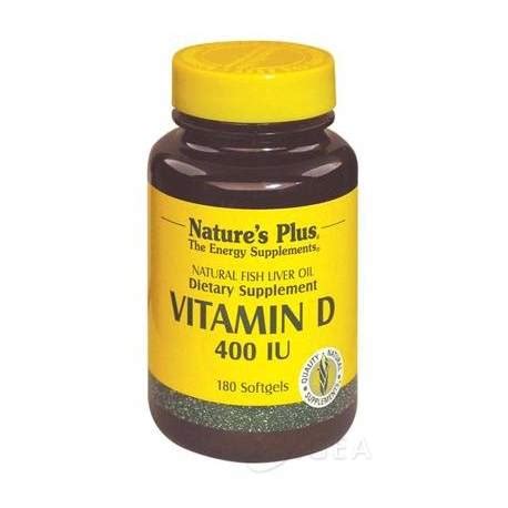 Nature S Plus Vitamina D 400 UI Integratore Vitaminico Farmacia Igea