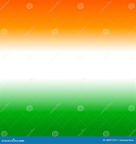 Indian Tricolour Flag Gradient For Background Tri Color Gradient