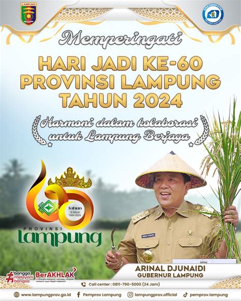 Hari Jadi Ke Provinsi Lampung Ppid Provinsi Lampung