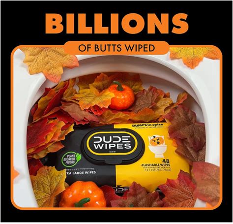 You Can Now Get Pumpkin Spice Scented Dude Wipes So Your Butt Smells