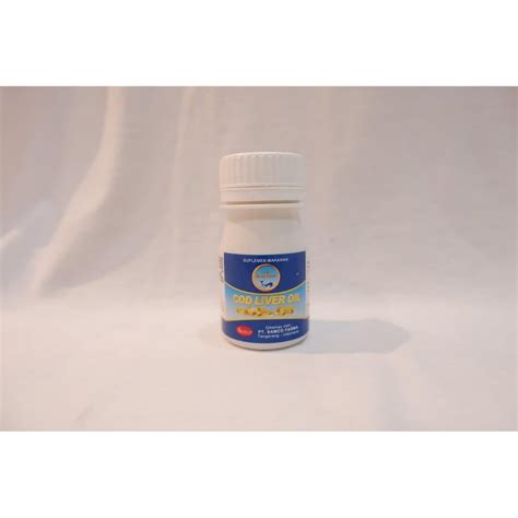 Jual Minyak Ikan Cod Liver Oil Cap Ikan Paus Pcs Shopee Indonesia