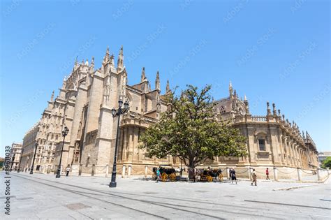 The Seville Cathedral Stock Photo | Adobe Stock