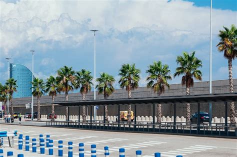 Terminal in Sea Port of Barcelona, Spain Editorial Photo - Image of ...