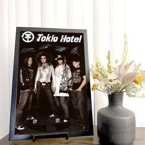 Tokyo Hotel Signature Poster Etsy Uk