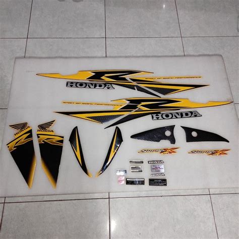 Jual Stiker Stripping Striping Decal Graphic Honda Supra X 125 R Suprax