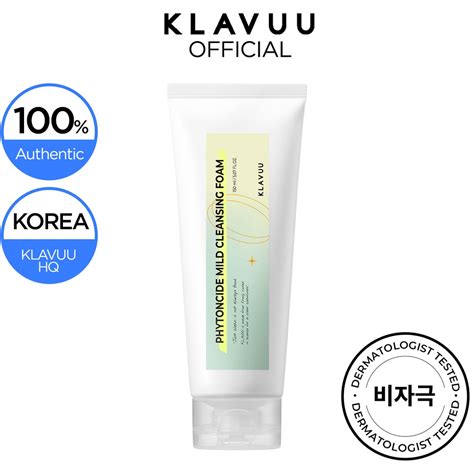 Klavuu Official Phytoncide Mild Cleansing Foam Ml Shopee Malaysia