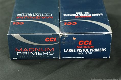 X Cci Large Pistol Magnum Primers No Local Pickup Only